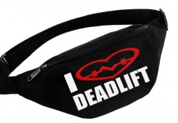 Поясная сумка I LOVE DEADLIFT