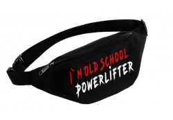 Поясная сумка I'M OLD SCHOOL POWERLIFTER