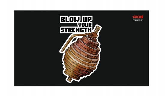 Баннер BLOW UP YOUR STRENGTH