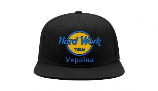 Cap HARD WORK UKRAINE
