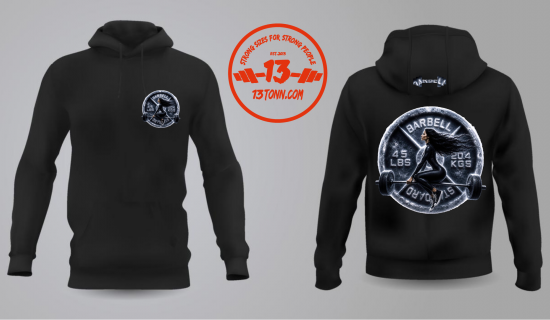 Hoodie BARBELL WITCHES