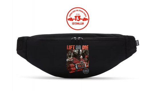 Belt Bag LIFT OR DIE GORILLA TEAM