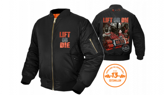 Jacket LIFT OR DIE GORILLA TEAM