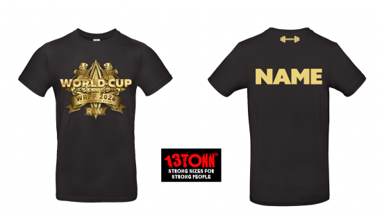 T-shirt PLTRAW/WRPF WORLD CUP Series 2026