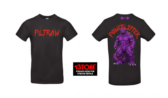 T-shirt PLTRAW GODZILLA