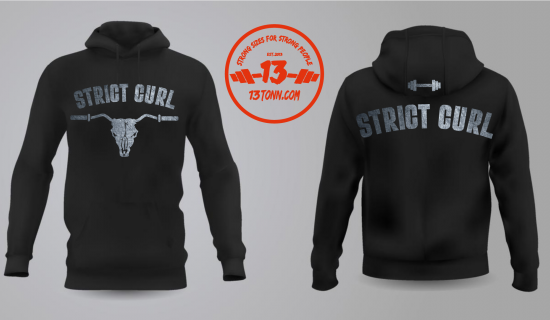 Hoodie STRICT CURL