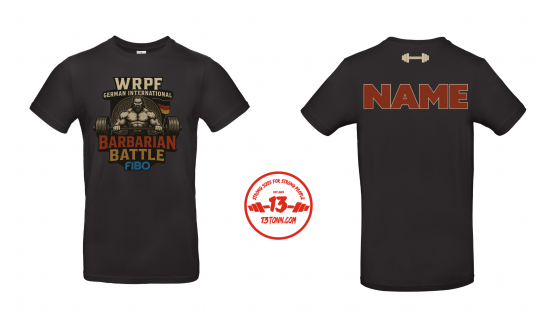 T-shirt WRPF Germany FIBO 2026