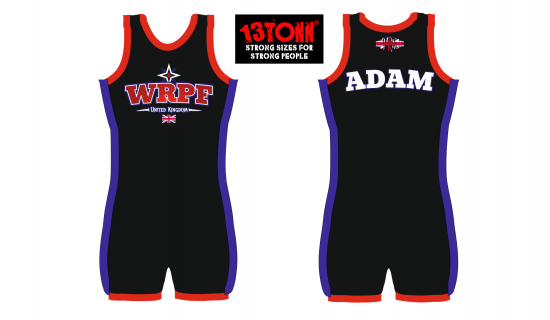 Singlet WRPF UK team