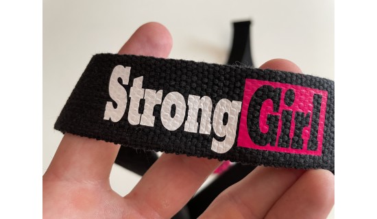 WRIST STRAPS STRONG GIRL