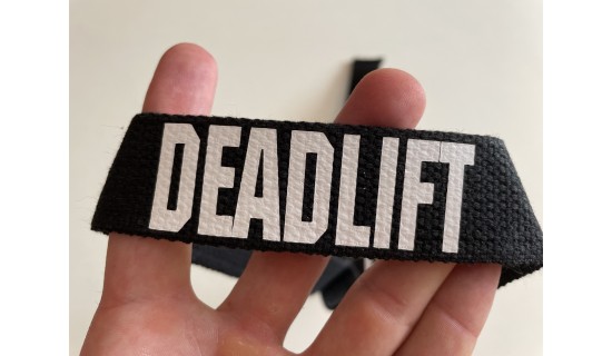 WRIST STRAPS DEADLIFT