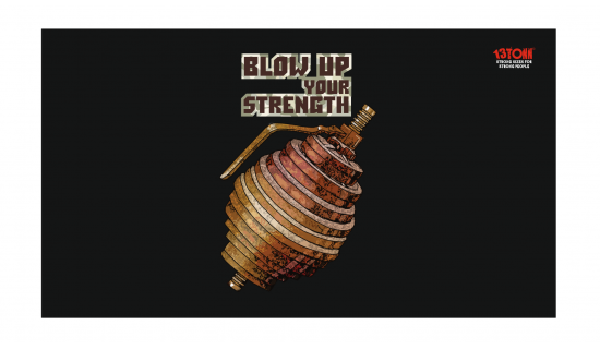 Banner BLOW UP YOUR STRENGTH