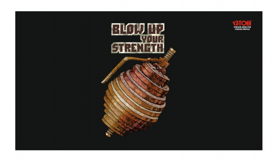 Banner BLOW UP YOUR STRENGTH