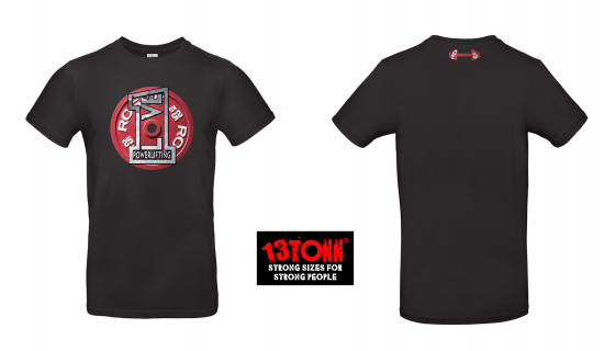 T-shirt I LOVE POWERLIFTING