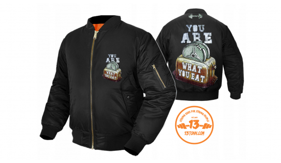 Jacket YOU ARE WHAT YOU EAT