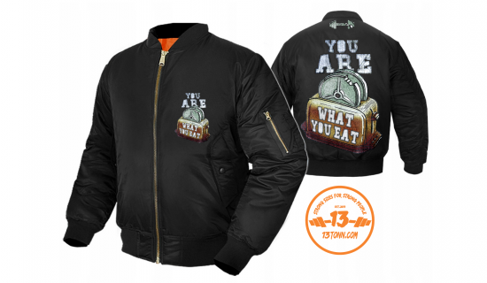 Jacket YOU ARE WHAT YOU EAT
